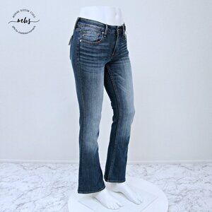 NWT Vigoss Jagger Boot Cut Mid Rise Jeans‎ Blue Women 26